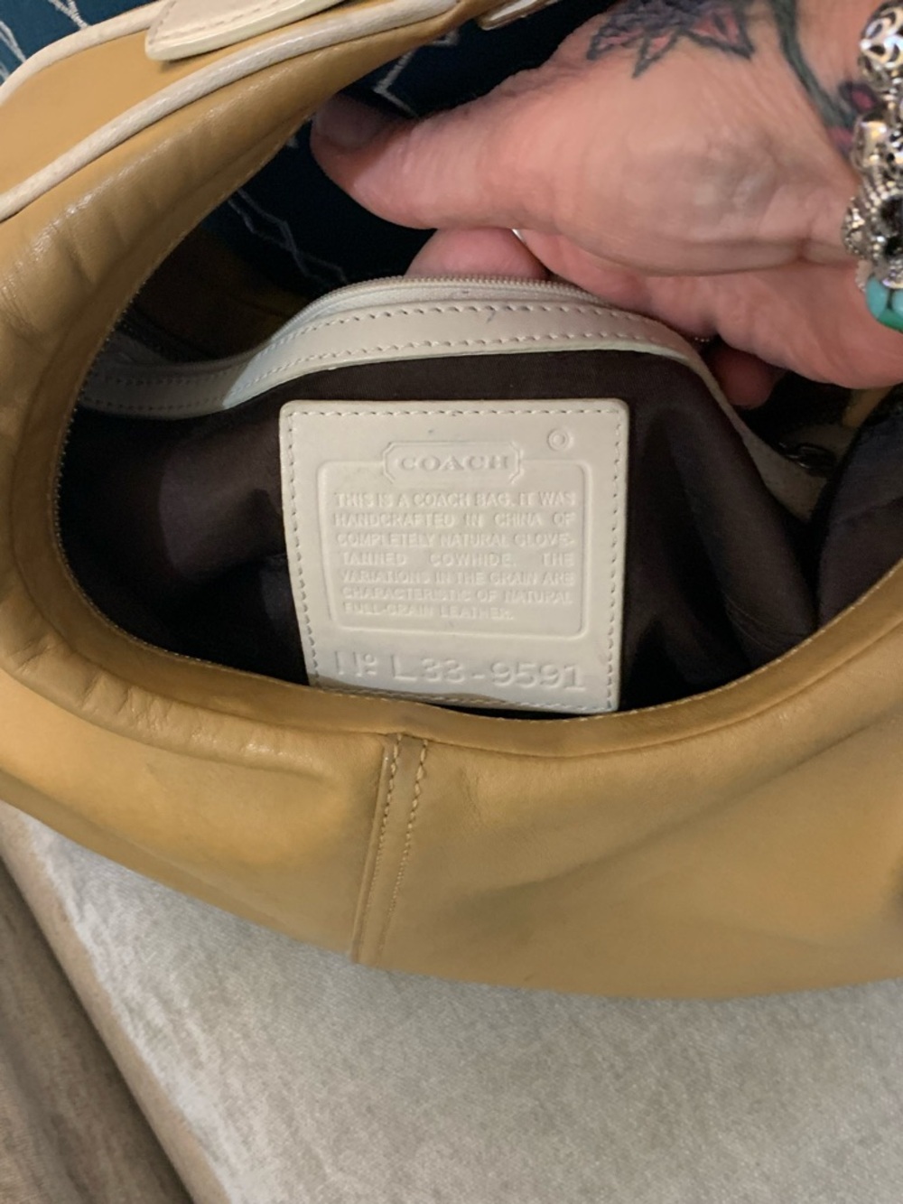 Vintage Coach Purse - Picture 6 of 12
